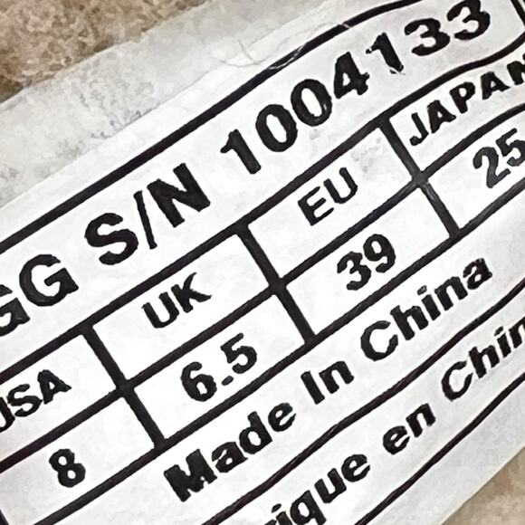 UGG Women’s Grandle Green Leather Shearling Lined Winter Boot Size US 8 - Picture 10 of 11